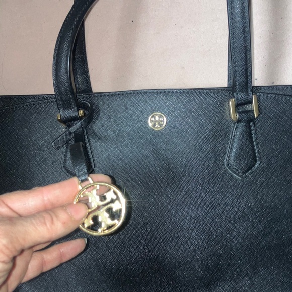 Tory Burch heavy Black Tote Bag - Picture 3 of 12